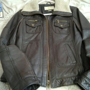 Leather jacket